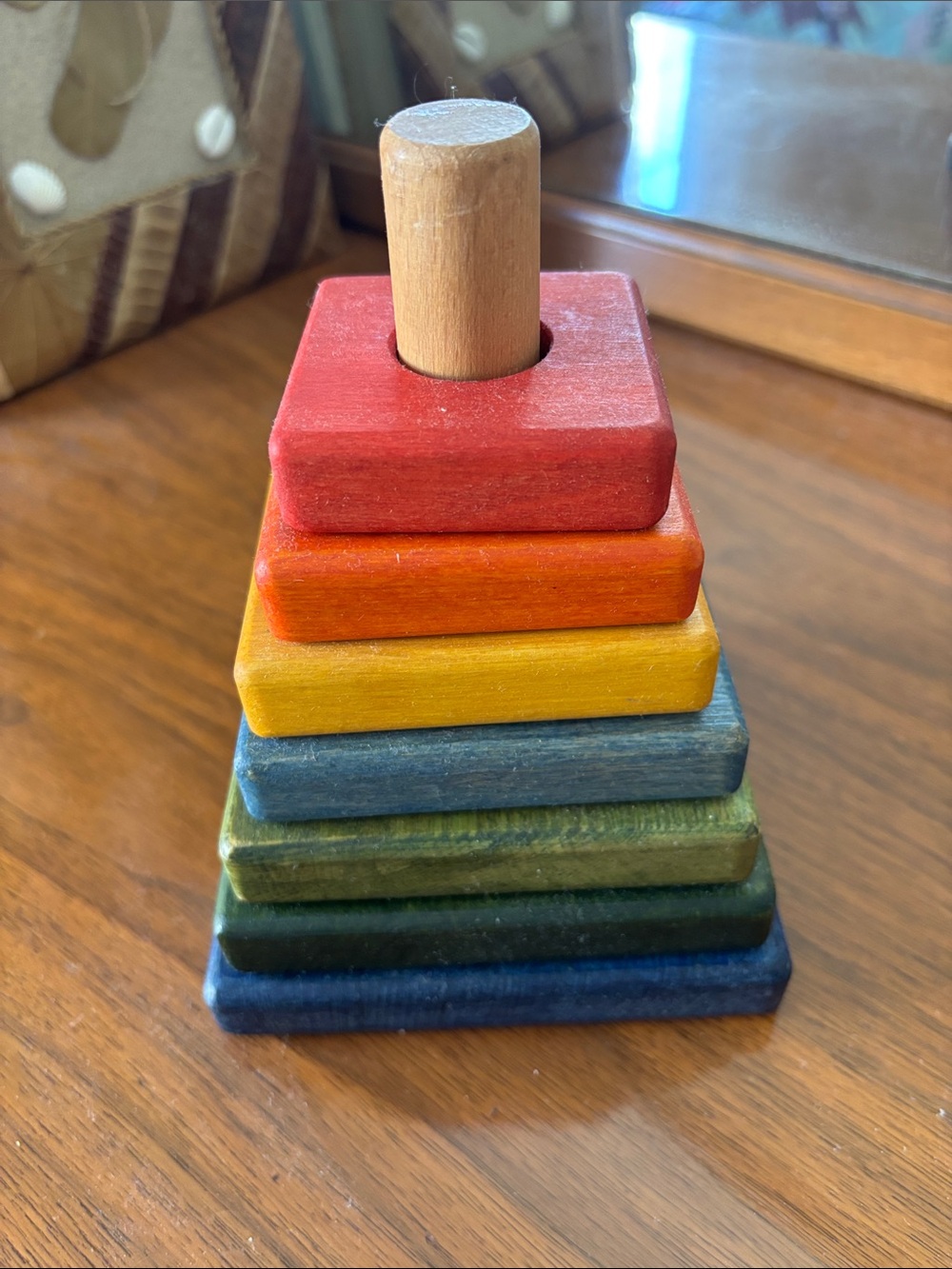 Wooden Story Rainbow Stacker Toy